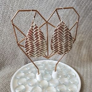 Gold Teardrop Earrings